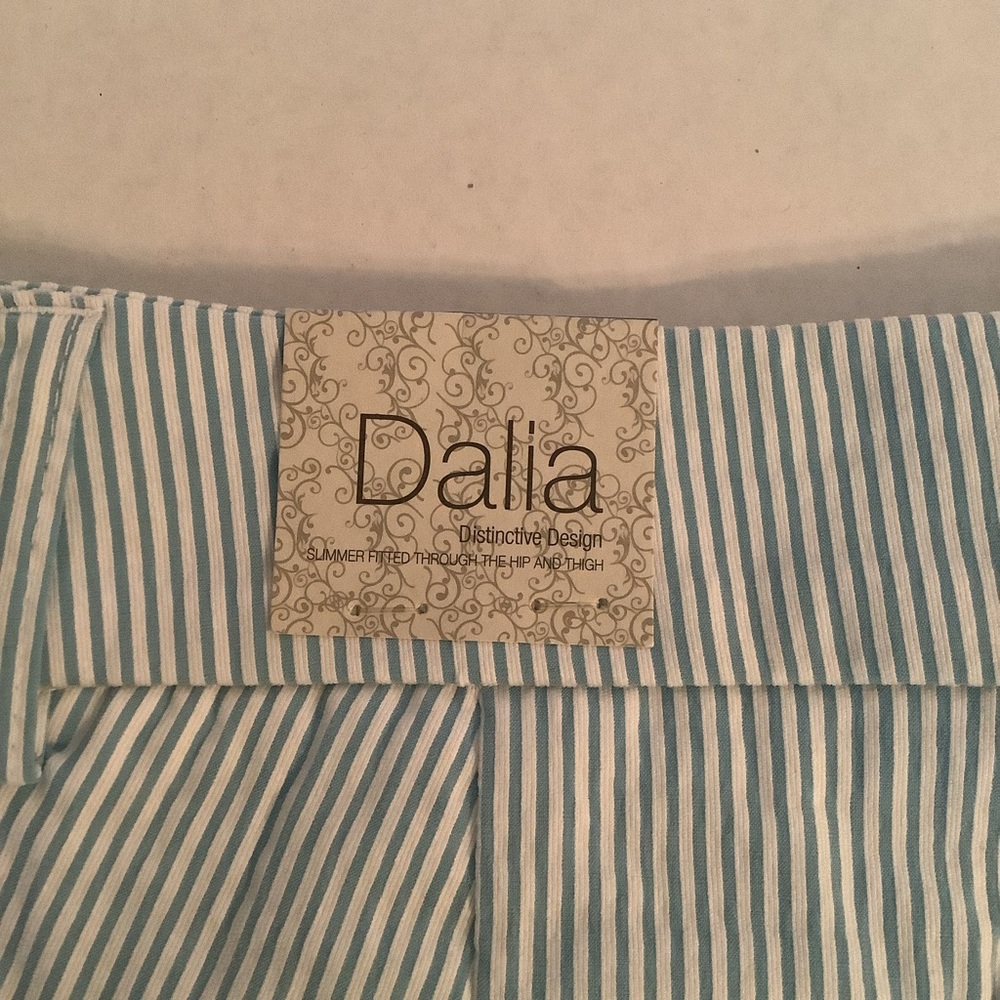 Dalia City Fit Striped Shorts Size 4 New - Picture 10 of 15